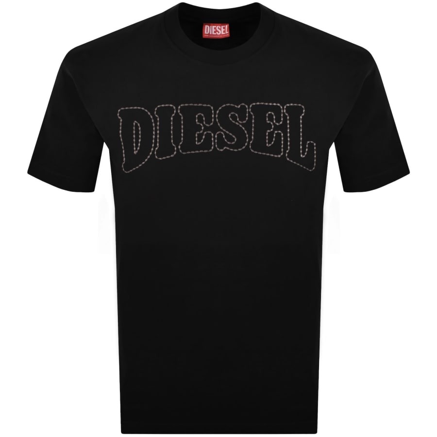 Image number 1 for Diesel T Norm V10 T Shirt Black