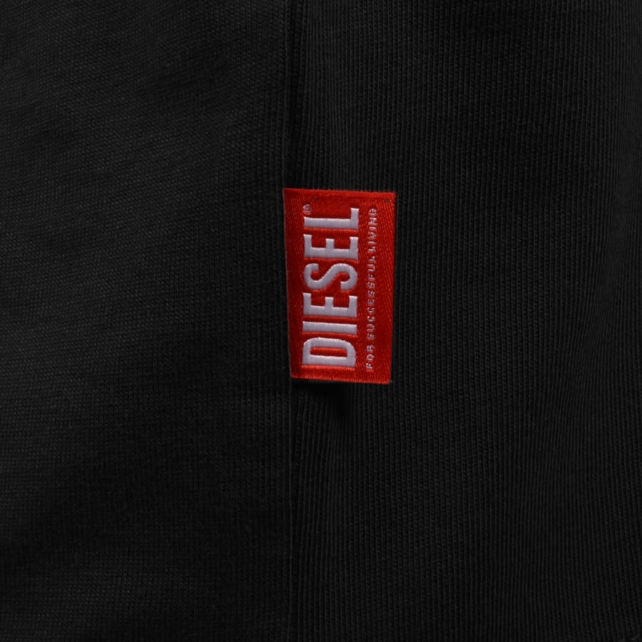 Image number 4 for Diesel T Norm V16 T Shirt Black