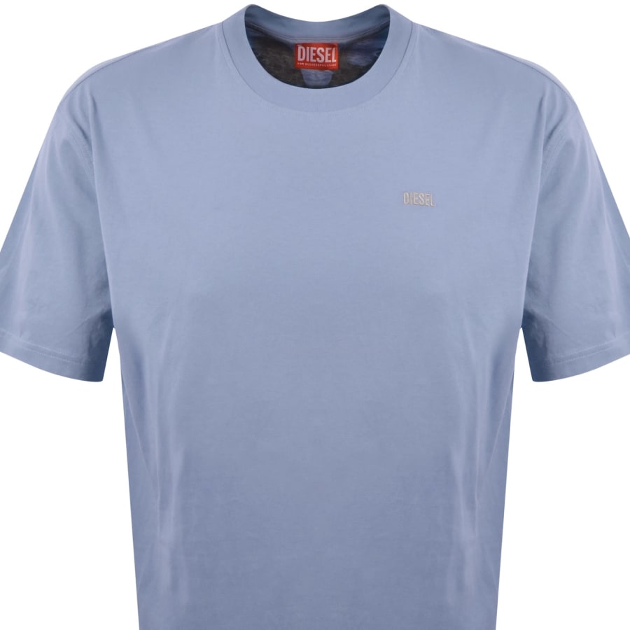 Image number 3 for Diesel T Boggy V3 T Shirt Blue