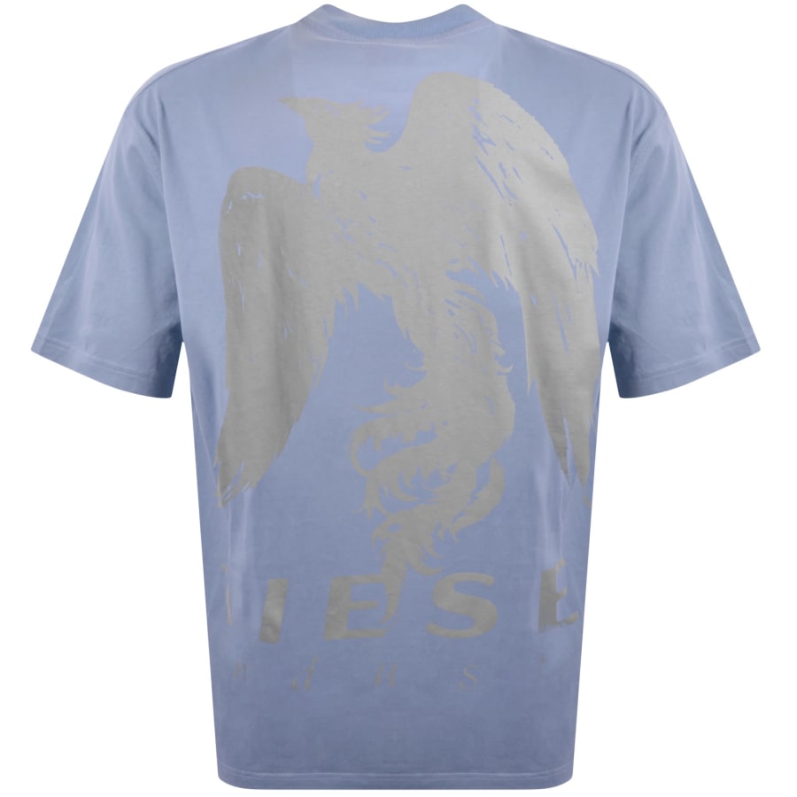 Image number 5 for Diesel T Boggy V3 T Shirt Blue
