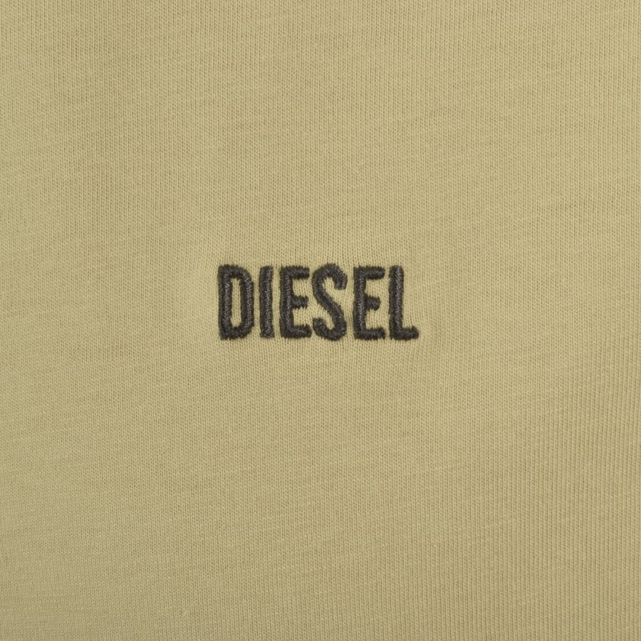 Image number 5 for Diesel T Boggy V3 T Shirt Beige