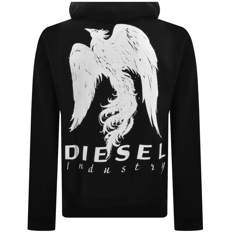 Image number 5 for Diesel S Macs Hoodie Black