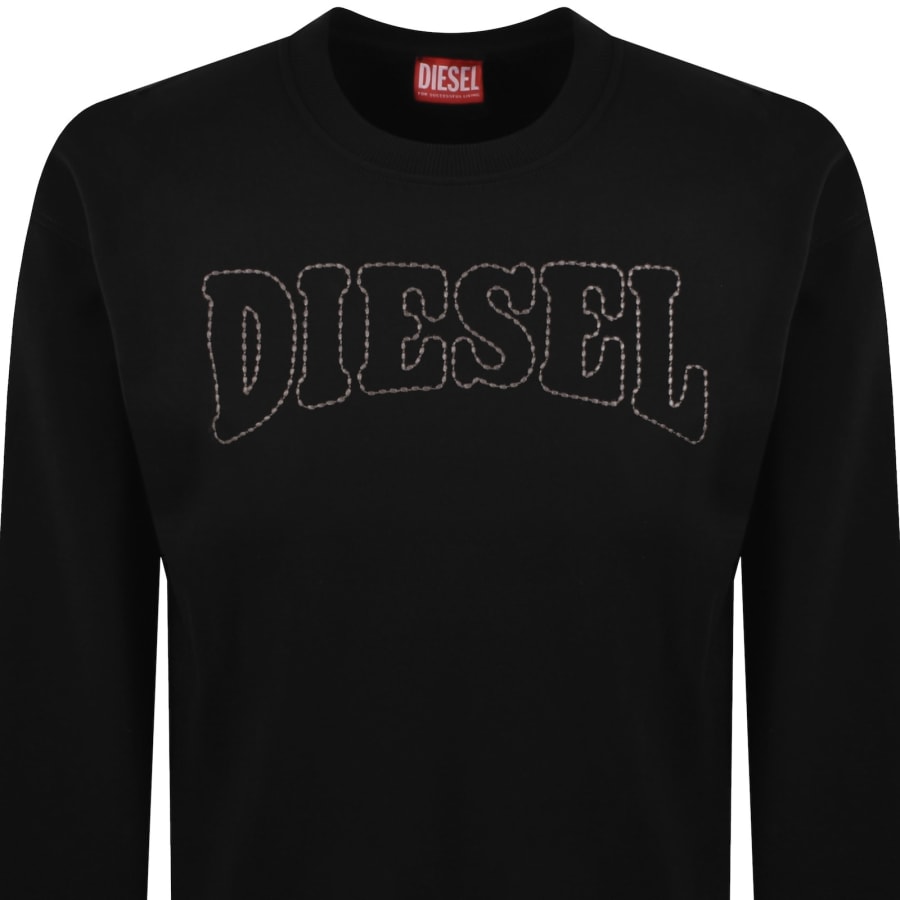 Image number 2 for Diesel S Norm V10 Sweatshirt Black