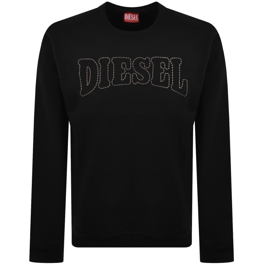Image number 1 for Diesel S Norm V10 Sweatshirt Black