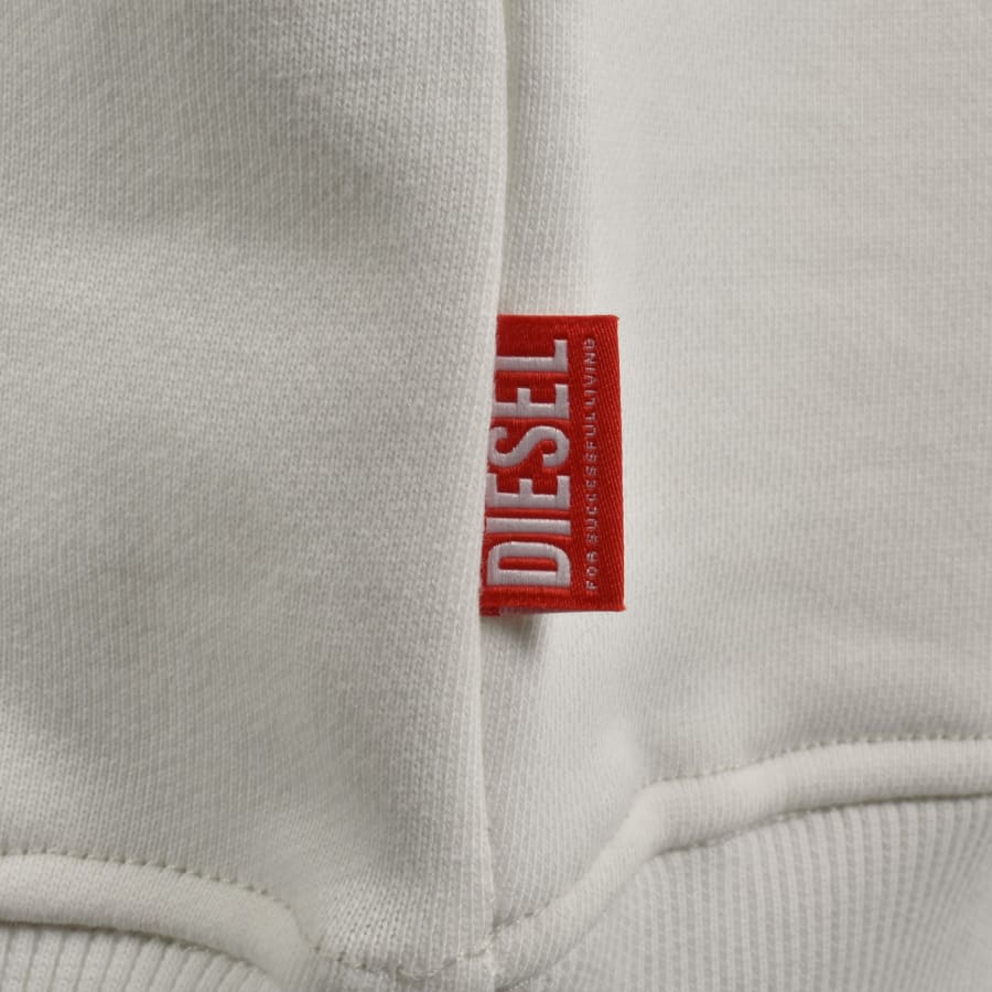 Image number 3 for Diesel S Norm V10 Sweatshirt White