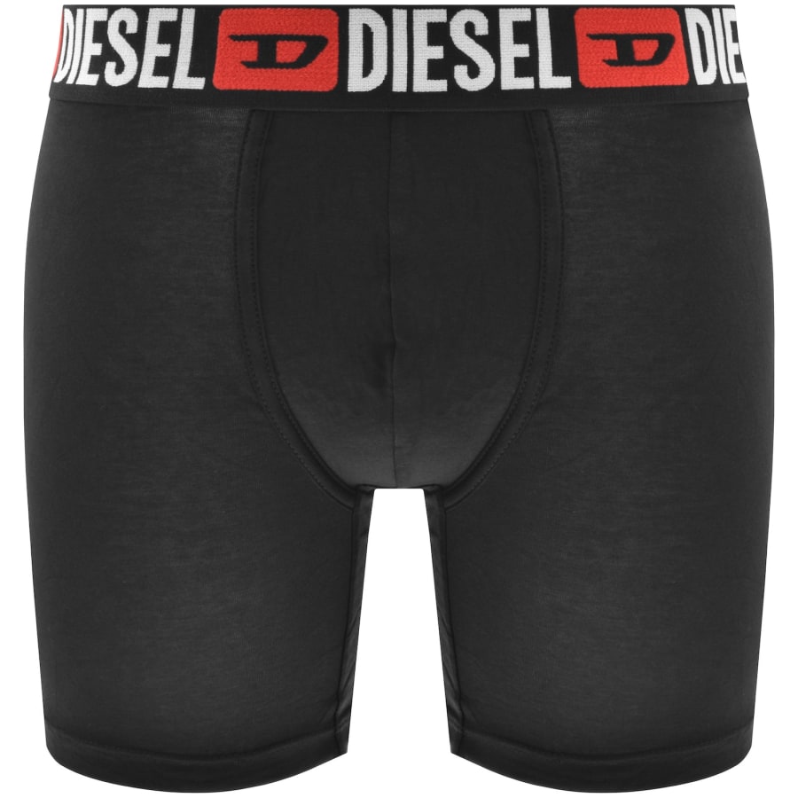 Image number 2 for Diesel Underwear Max 3 Pack Boxer Shorts Black
