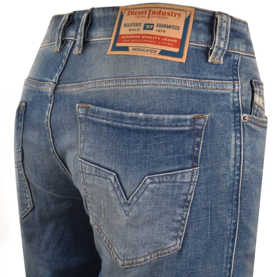 Image number 4 for Diesel Larkee Jeans Medium Blue