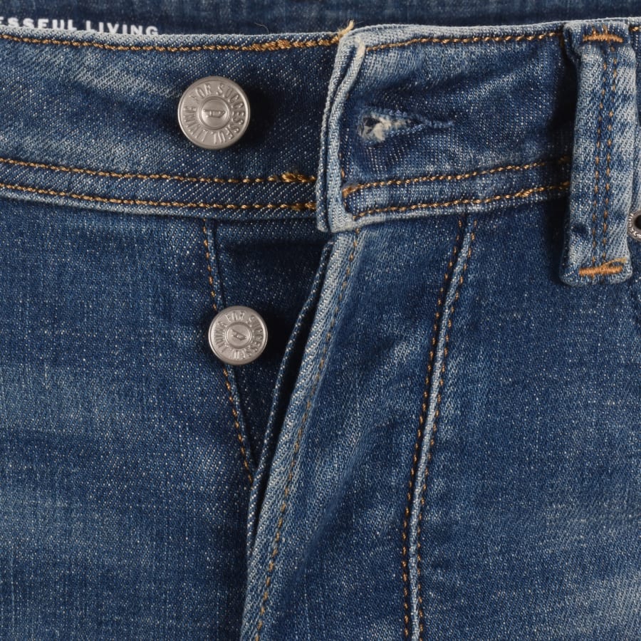 Image number 5 for Diesel Larkee Jeans Medium Blue