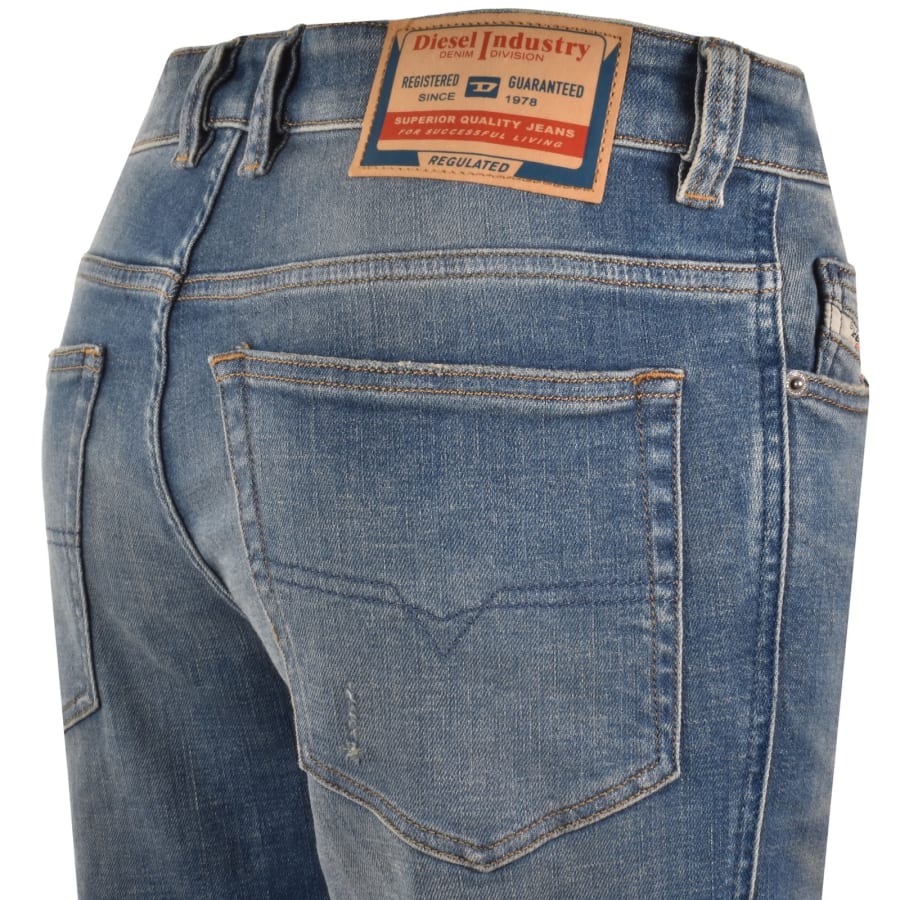 Image number 4 for Diesel 1993 D Vyl Jeans Mid Wash Blue