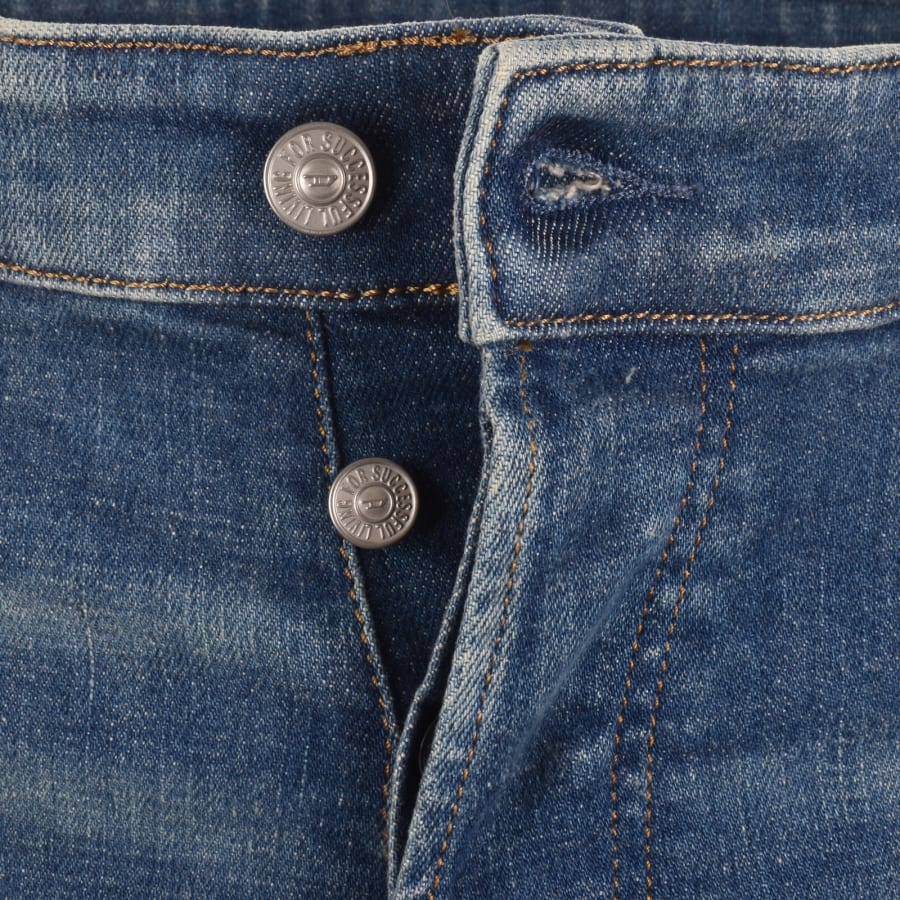 Image number 5 for Diesel 1993 D Vyl Jeans Mid Wash Blue