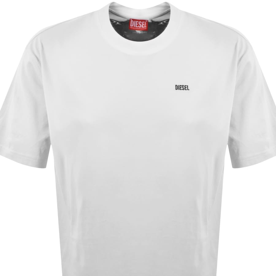Image number 3 for Diesel T Boggy V3 T Shirt White
