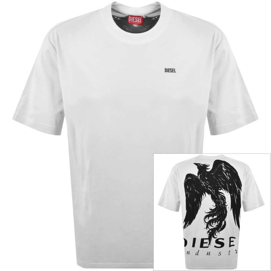 Image number 1 for Diesel T Boggy V3 T Shirt White