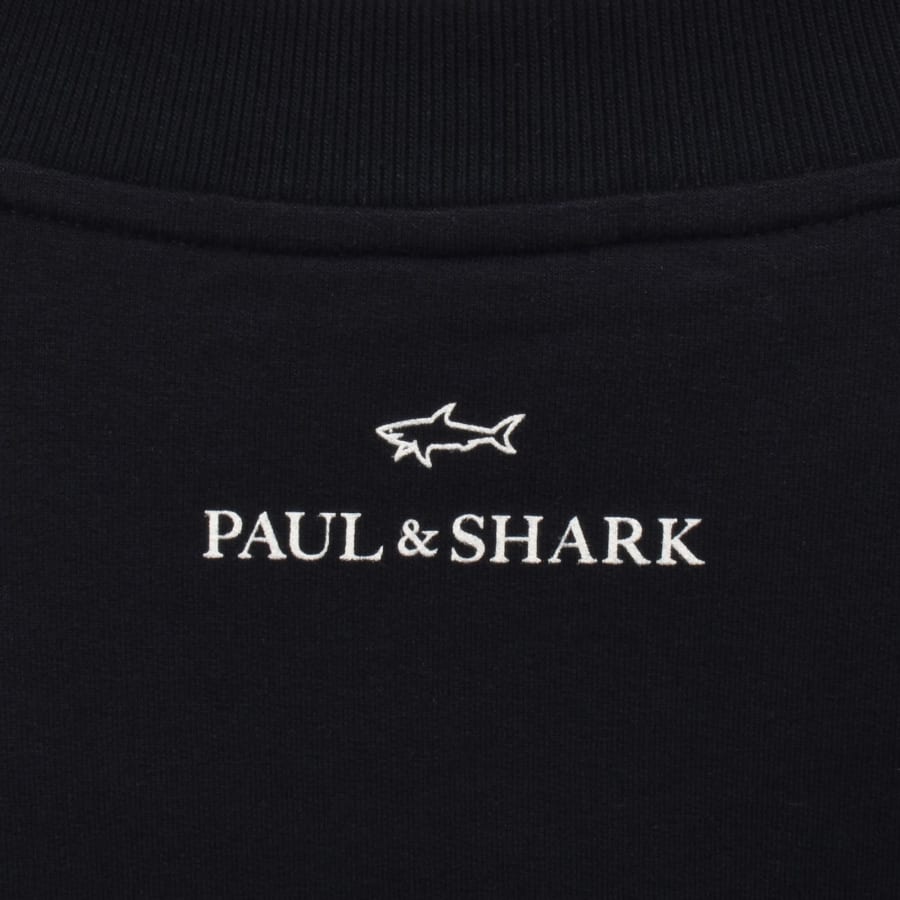 Image number 4 for Paul And Shark X-Soft Logo Sweatshirt Navy