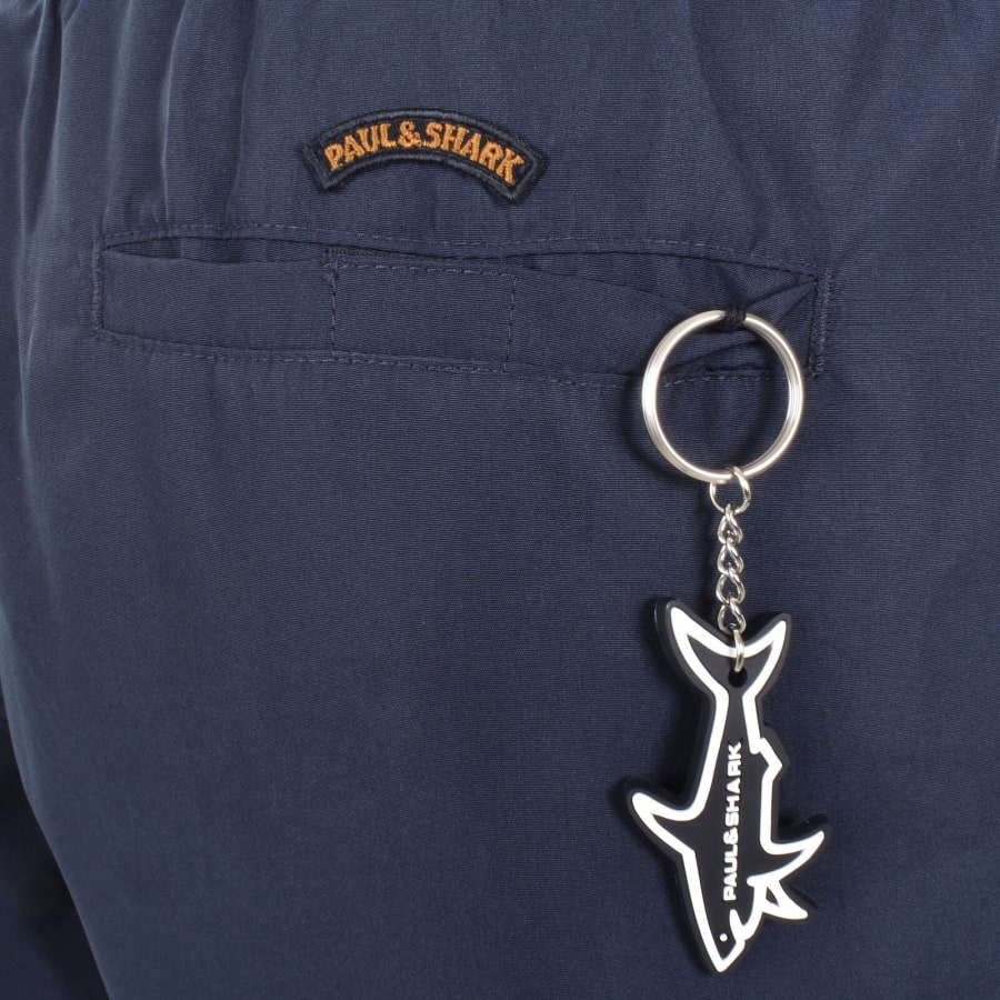 Image number 4 for Paul And Shark Save The Sea Swim Shorts Navy