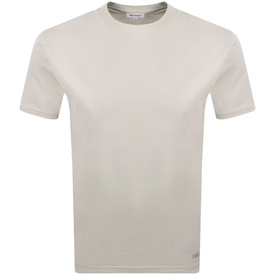 Image number 2 for Norse Projects X BST Print T Shirt White