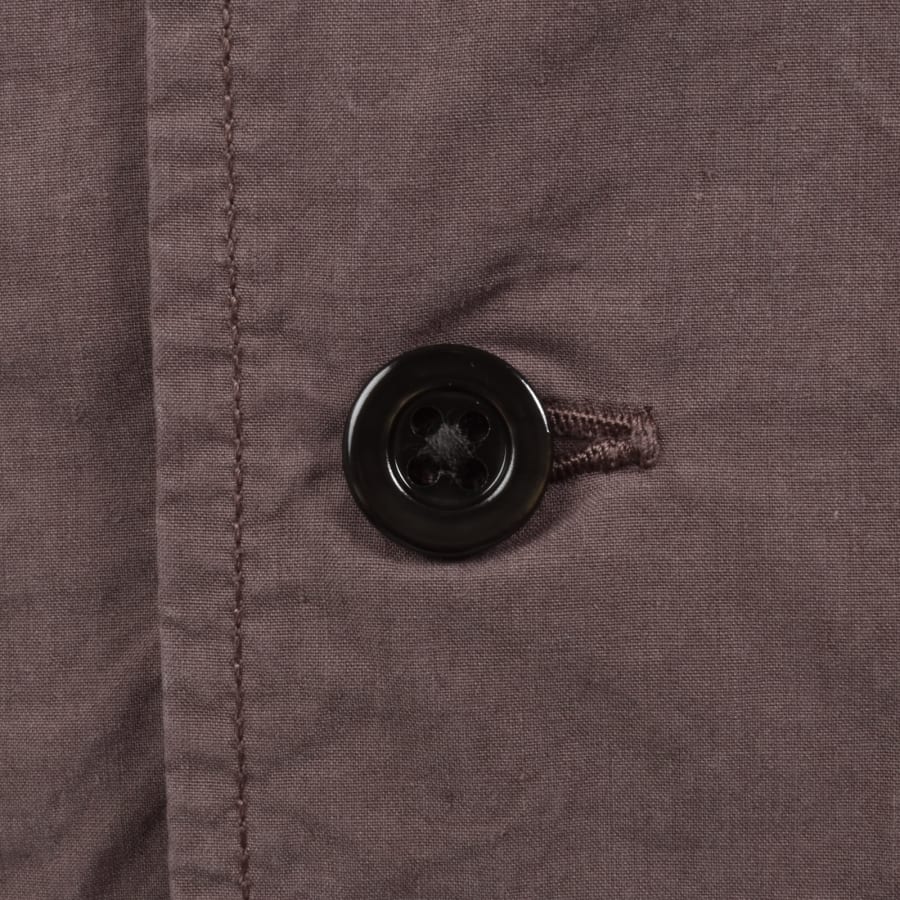 Image number 4 for Norse Projects Mols Tencel Shirt Brown