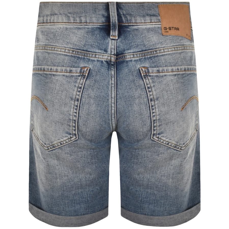 Image number 3 for G-Star Mosa Denim Shorts Light Indigo Blue