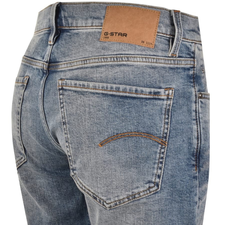 Image number 4 for G-Star Mosa Denim Shorts Light Indigo Blue