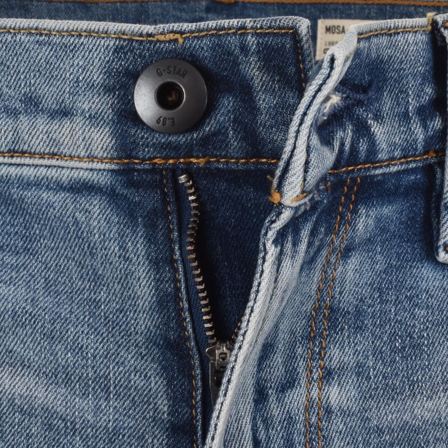 Image number 5 for G-Star Mosa Denim Shorts Light Indigo Blue