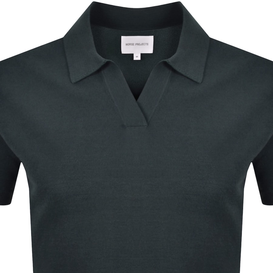 Image number 2 for Norse Projects Anholt Paper Polo Blue