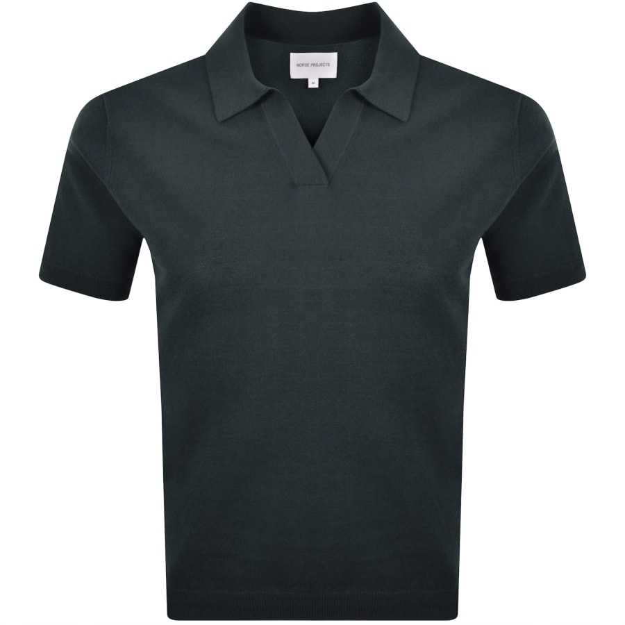 Image number 1 for Norse Projects Anholt Paper Polo Blue