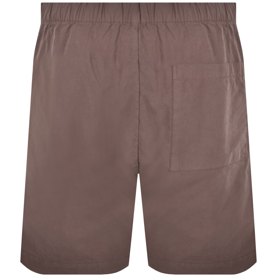 Image number 3 for Norse Projects Aurland Tencel Shorts Brown
