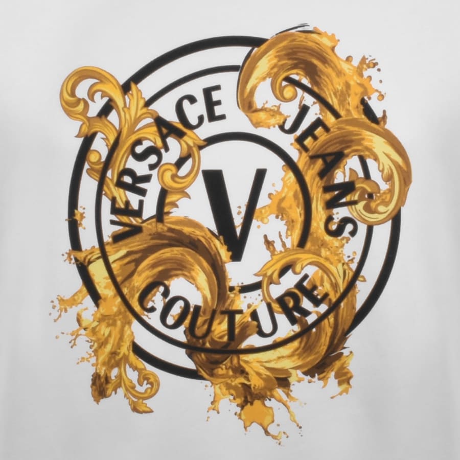 Image number 3 for Versace Jeans Couture Logo Sweatshirt White