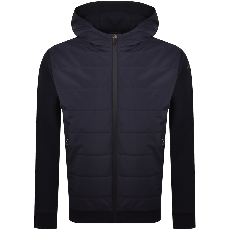Image number 2 for Paul And Shark Active Fleece Sweatshirt Navy