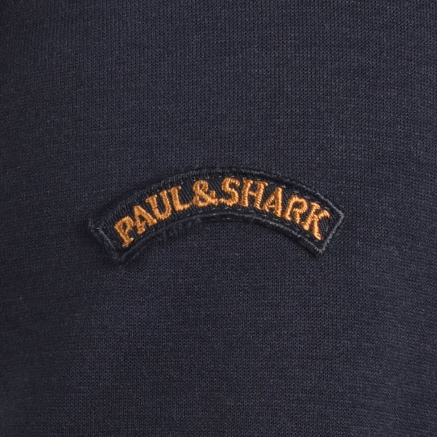 Image number 3 for Paul And Shark Active Fleece Sweatshirt Navy