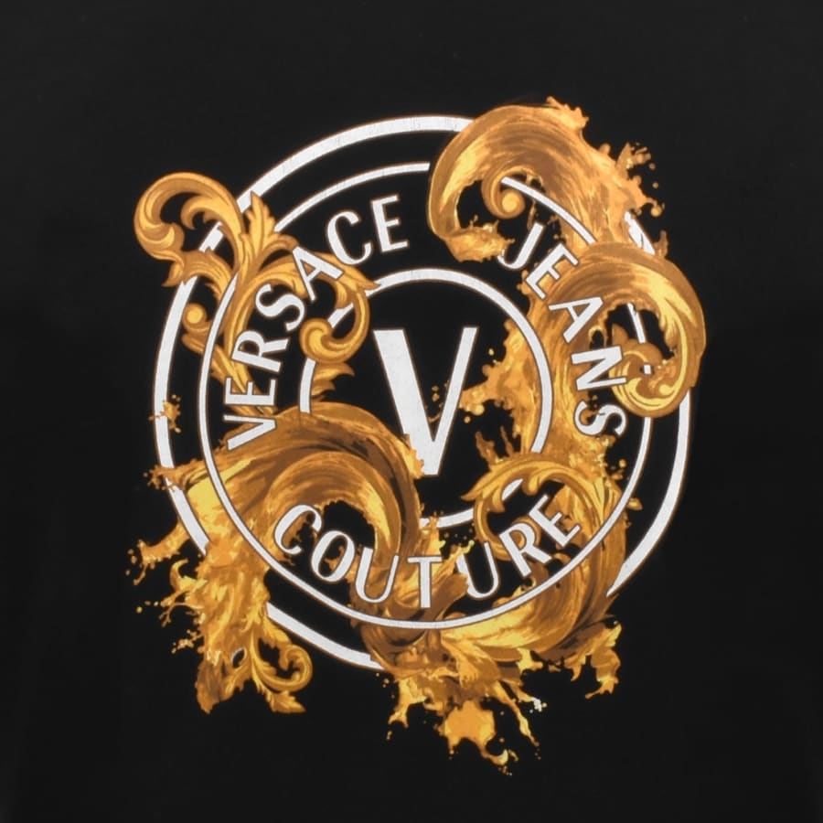 Image number 3 for Versace Jeans Couture Logo Sweatshirt Black