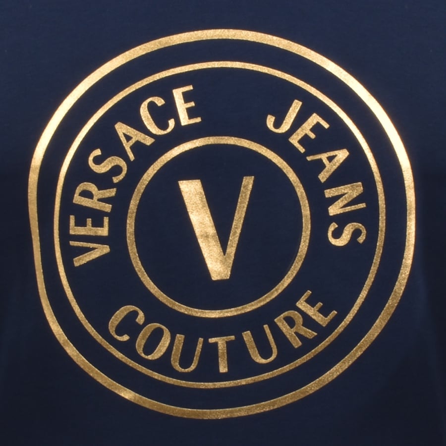 Image number 3 for Versace Jeans Couture Logo Sweatshirt Blue