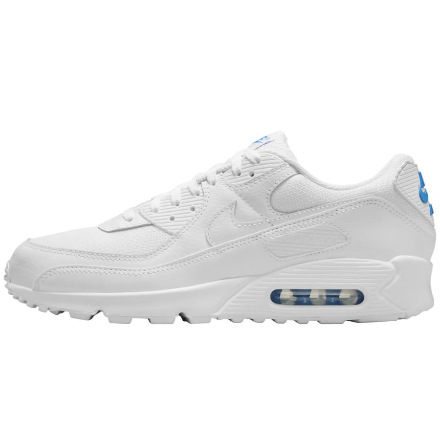 Image number 1 for Nike Air Max 90 Trainers White
