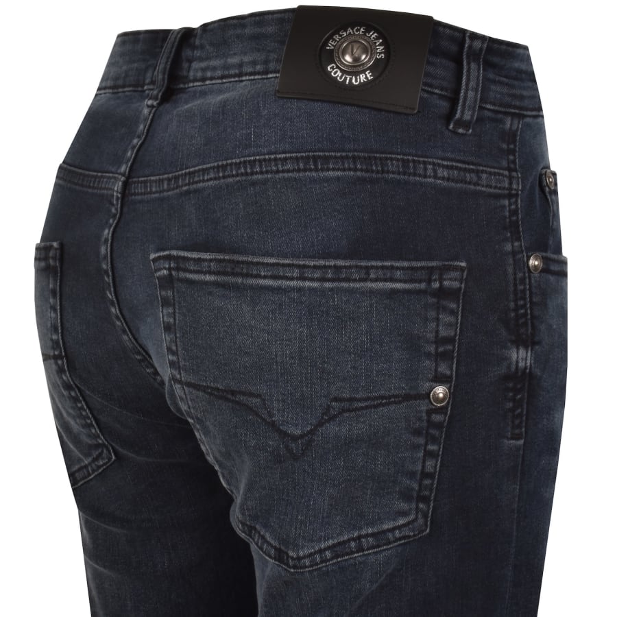 Image number 4 for Versace Jeans Couture Slim Milano Jeans Blue