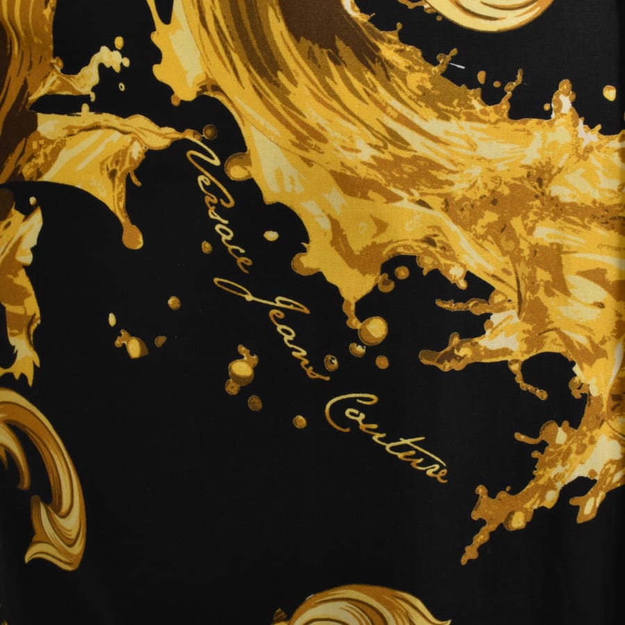 Image number 3 for Versace Jeans Couture Long Sleeve Shirt Black