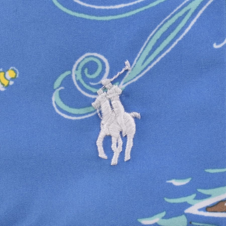 Image number 3 for Ralph Lauren Bahamas Bear Swim Shorts Blue