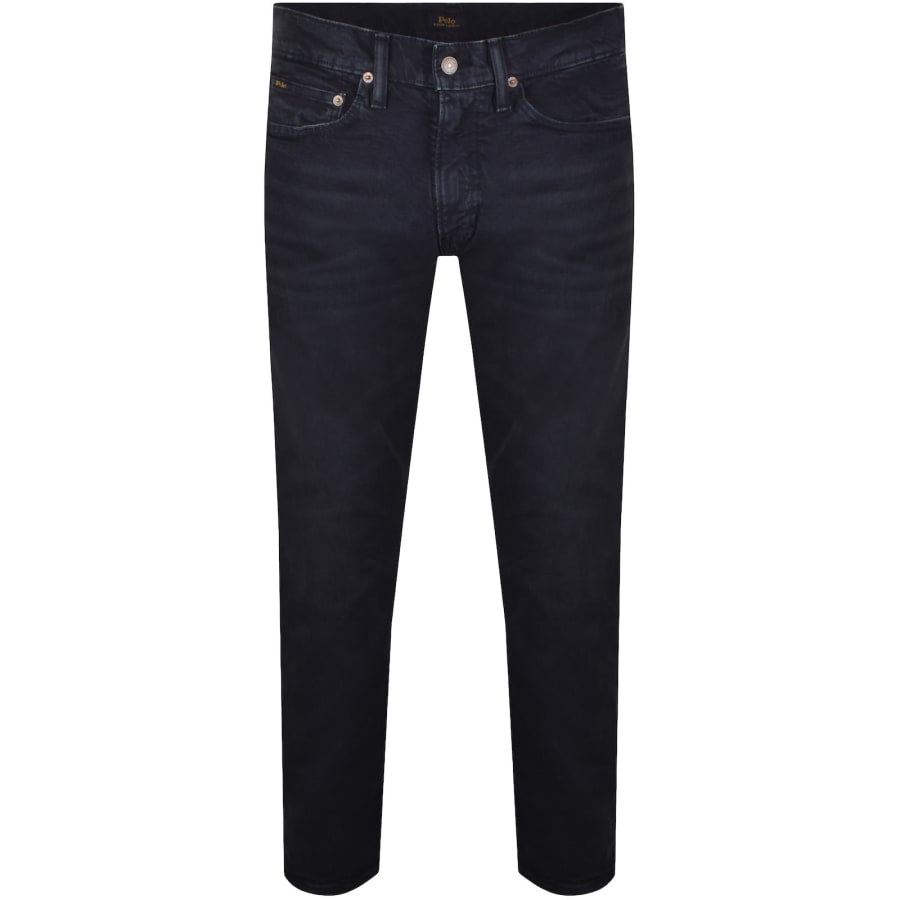 Image number 2 for Ralph Lauren Sullivan Slim Fit Jeans Dark Blue