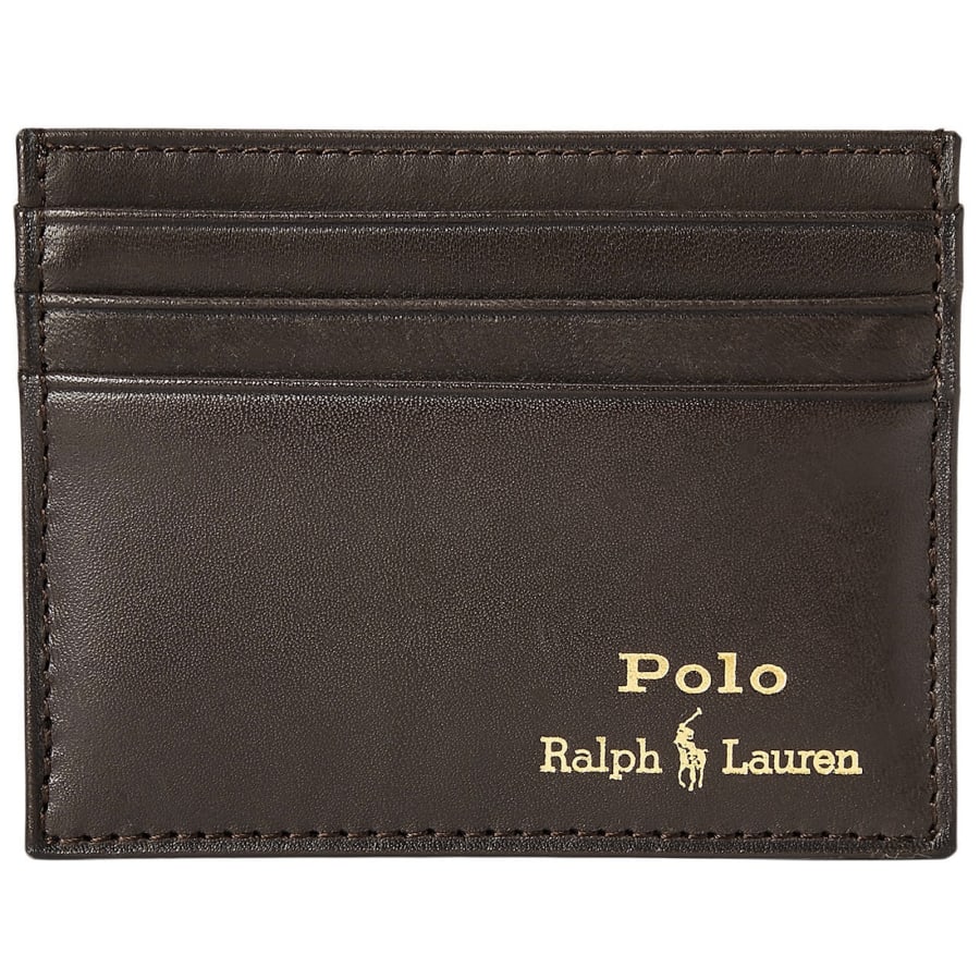 Image number 2 for Ralph Lauren Belt And Card Holder Gift Set Brown