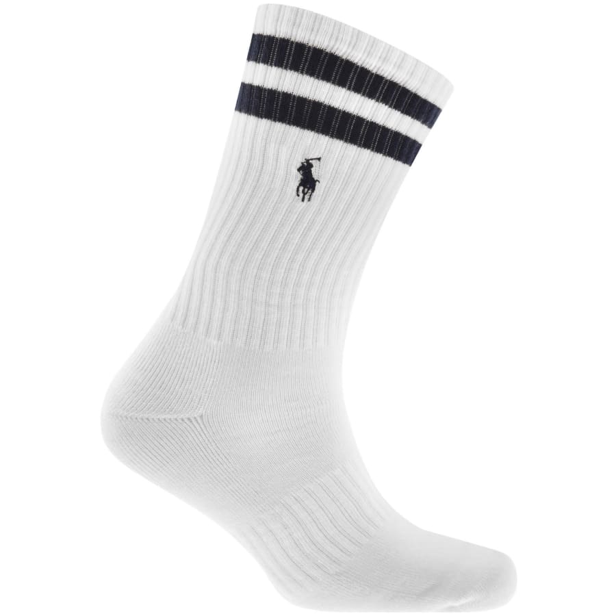 Image number 2 for Ralph Lauren 6 Pack Crew Socks