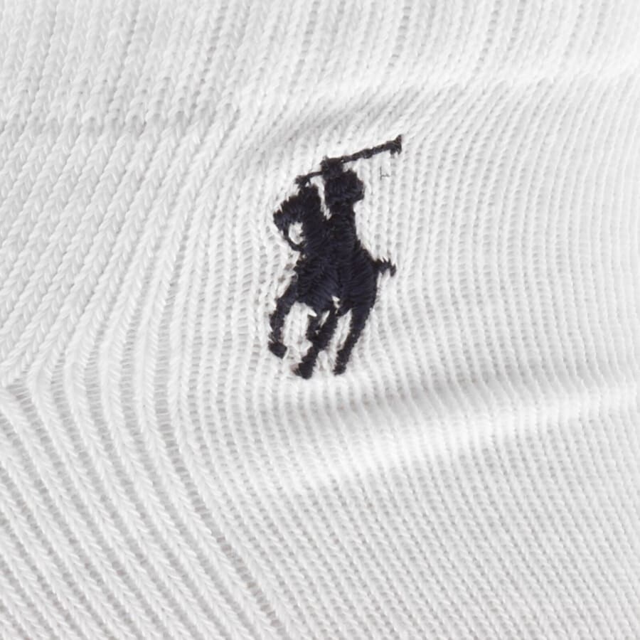 Image number 4 for Ralph Lauren 6 Pack Socks White