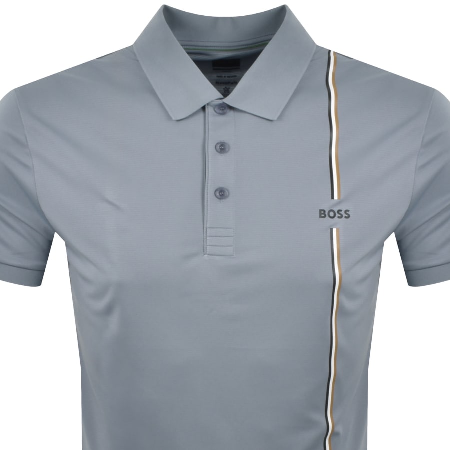 Image number 2 for BOSS Toc Game 3 Short Sleeve Polo Grey