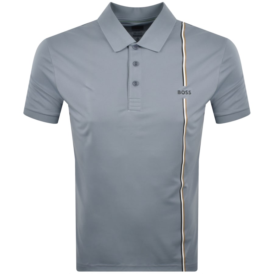 Image number 1 for BOSS Toc Game 3 Short Sleeve Polo Grey
