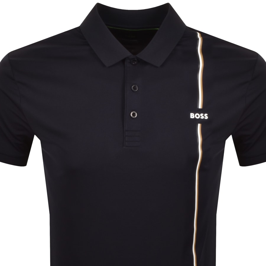 Image number 2 for BOSS Toc Game 3 Short Sleeve Polo Navy