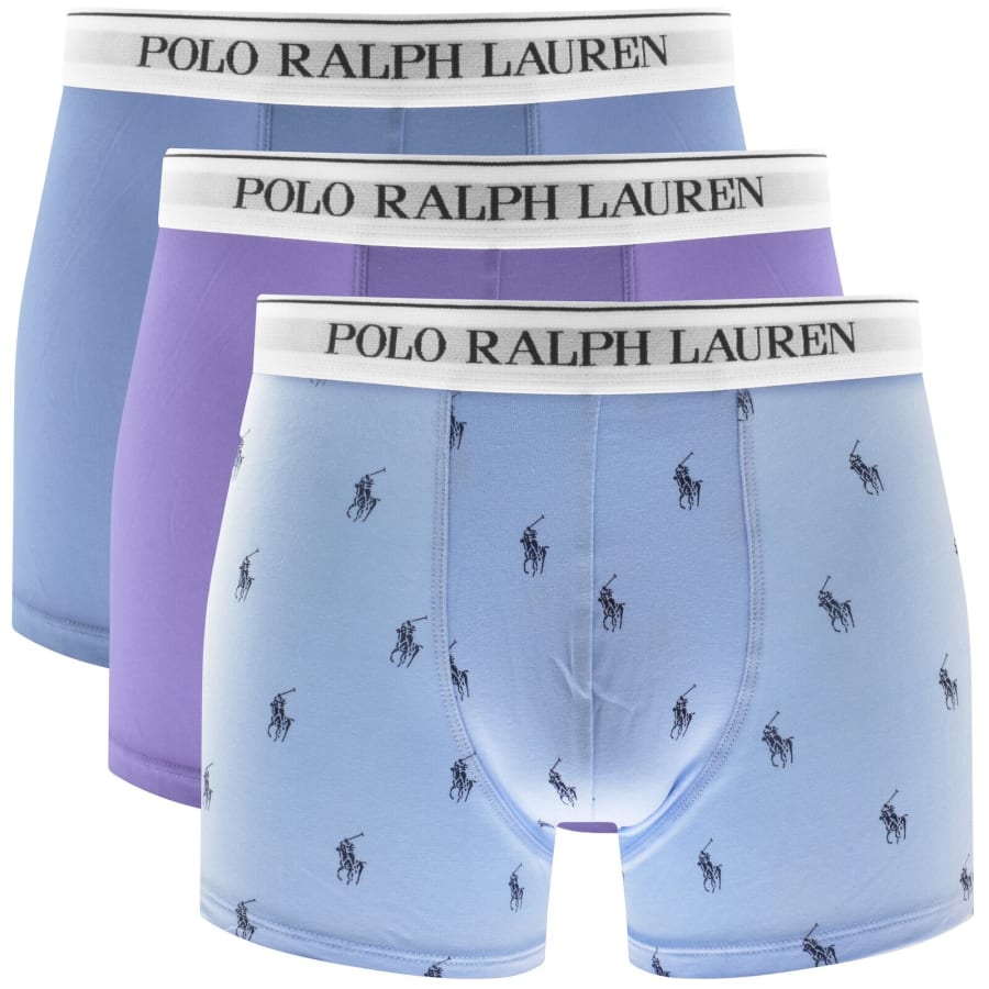 Image number 1 for Ralph Lauren Underwear 3 Pack Trunks