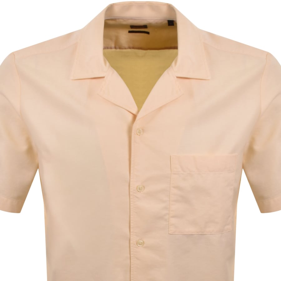 Image number 2 for BOSS Rayer M Short Sleeve Shirt Orange