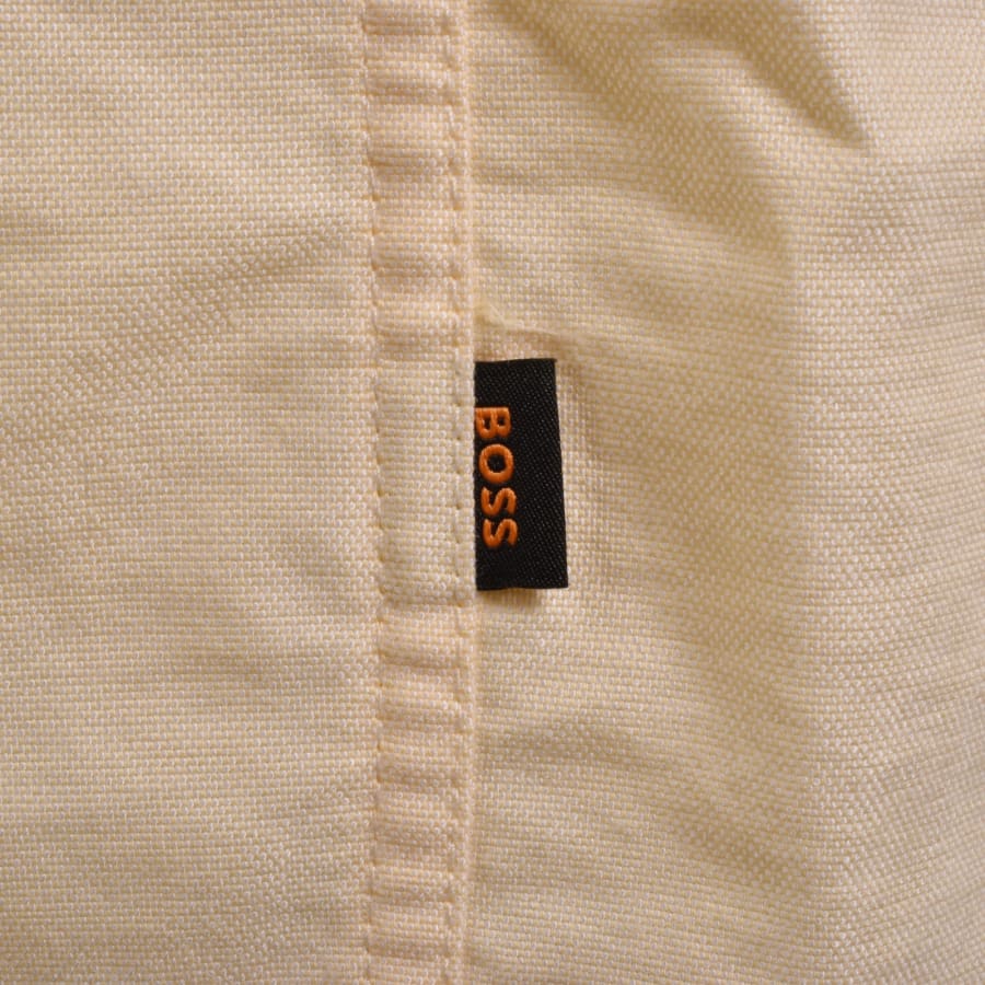 Image number 3 for BOSS Rayer M Short Sleeve Shirt Orange