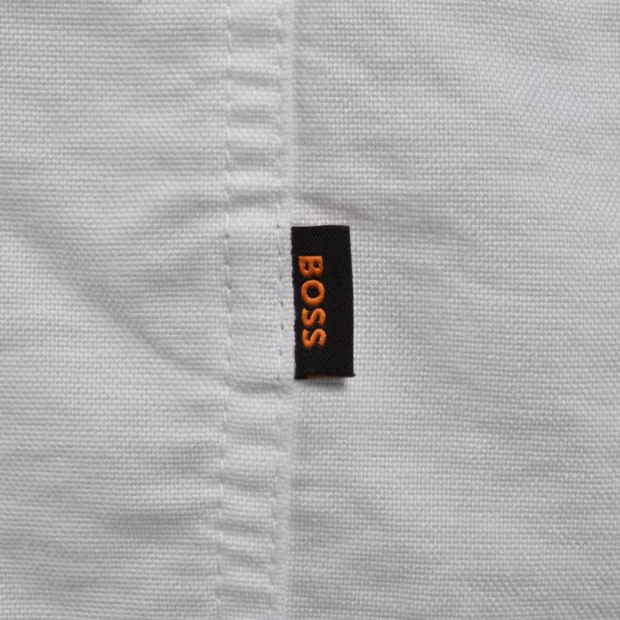 Image number 3 for BOSS Rayer M Short Sleeve Shirt White