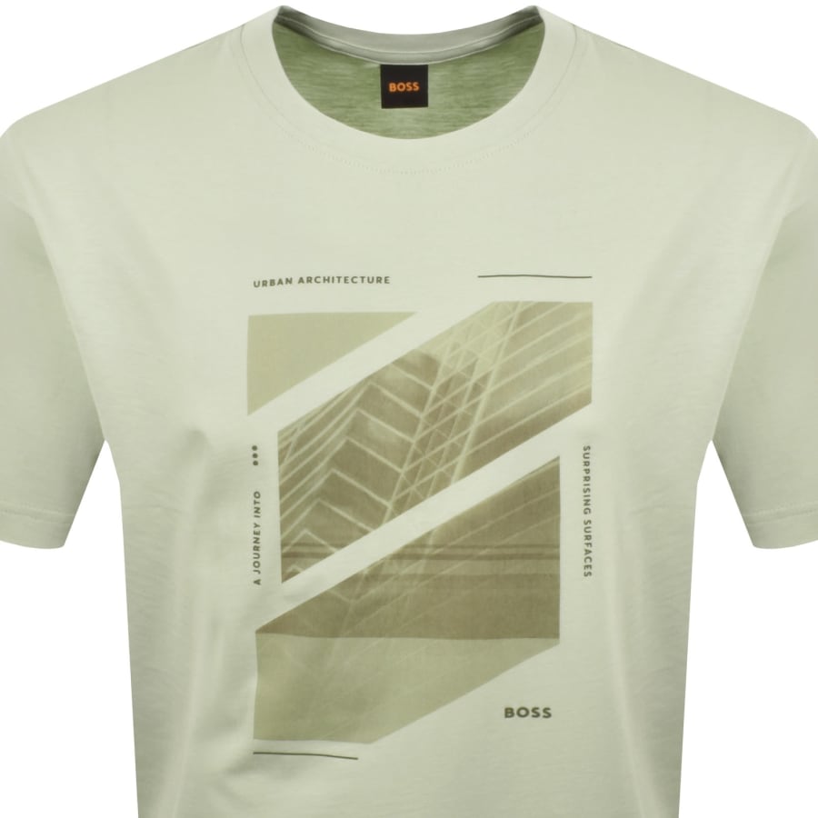 Image number 2 for BOSS TE Journey T Shirt Green