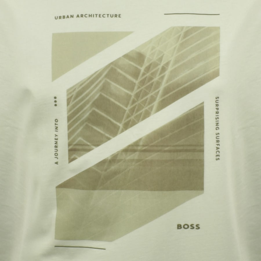 Image number 3 for BOSS TE Journey T Shirt Green