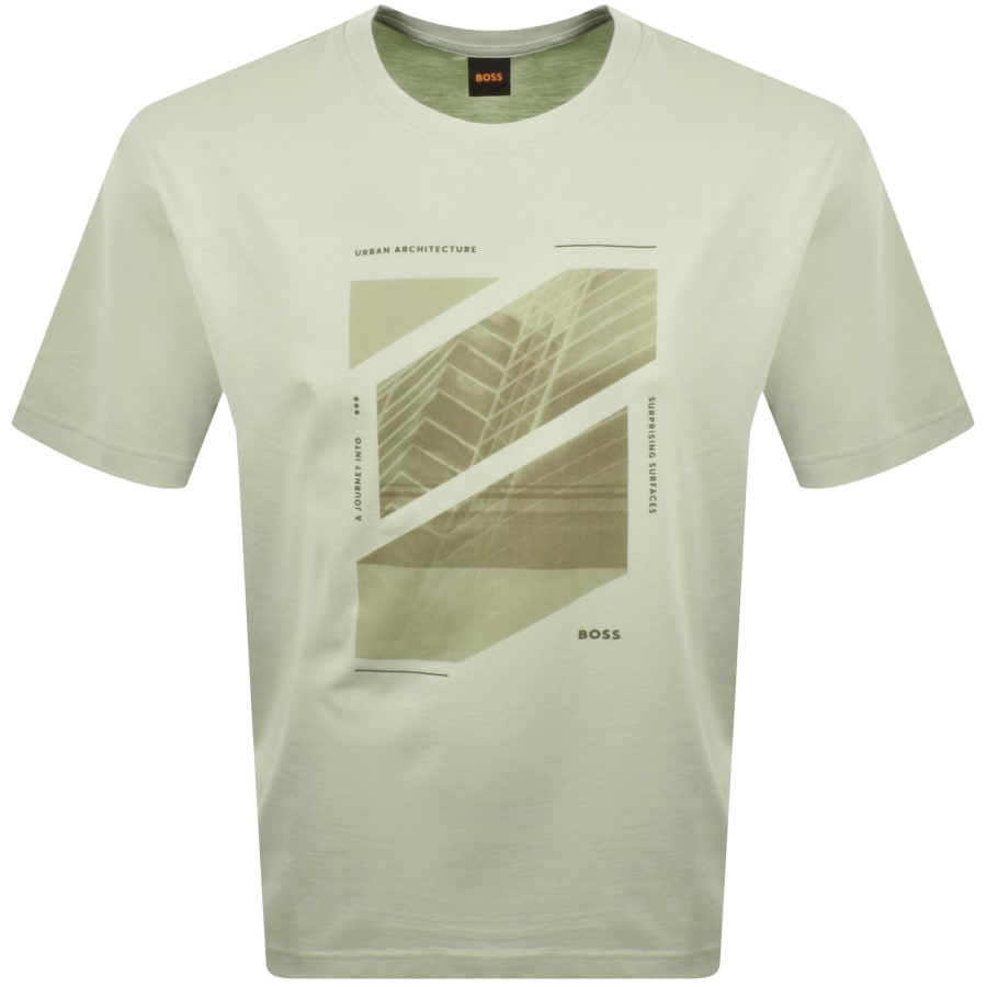 Image number 1 for BOSS TE Journey T Shirt Green