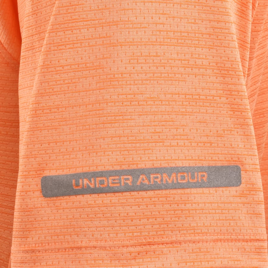 Image number 4 for Under Armour Tech Utility T Shirt Orange